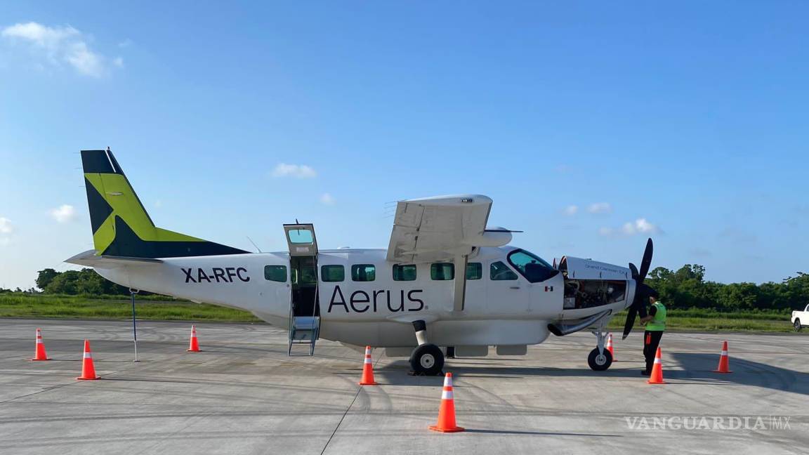 Despliega Aerus alas para volar a nivel internacional; plantea vuelos a Texas