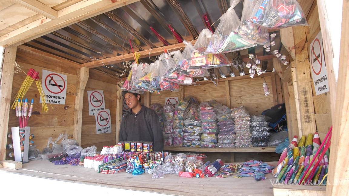 En Saltillo, cada Navidad aumenta uso de pirotecnia con todos sus peligros