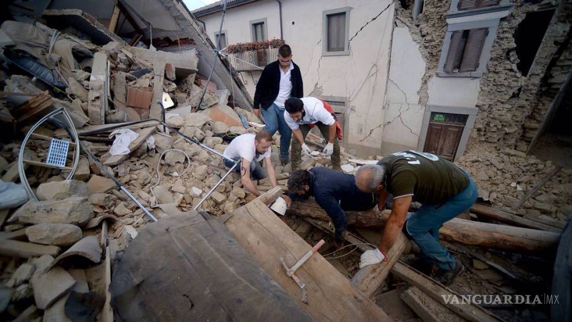 ‘Las casas viejas de Rieti se han derrumbado todas’
