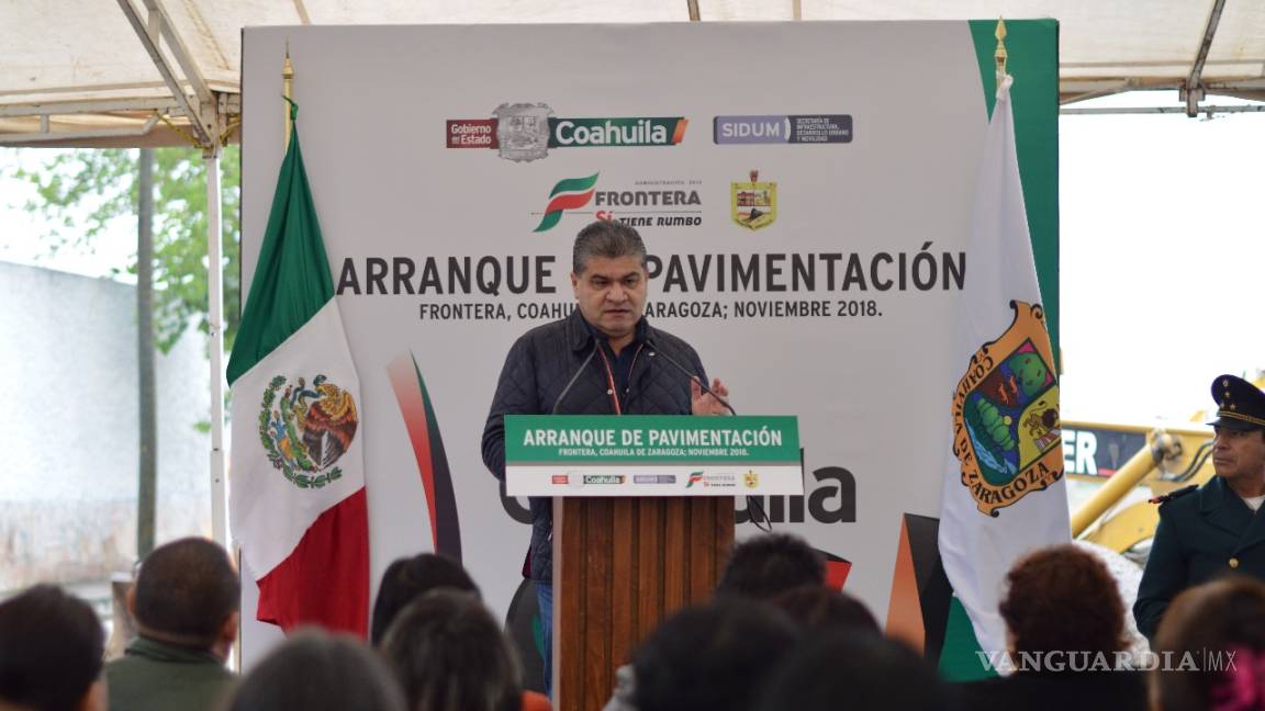 Miguel Riquelme afirma que el crimen organizado intenta a diario asentarse en Coahuila