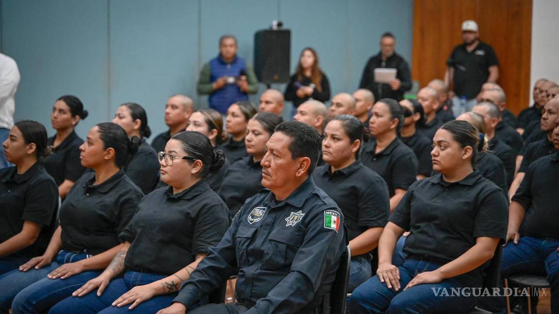 Arrancan 47 cadetes su preparación en la Academia de Policía de Monclova