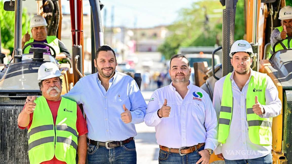 Monclova avanza con nuevas obras educativas, deportivas y de servicios básicos