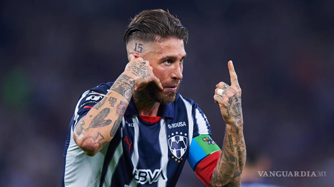 Sergio Ramos marca su primer gol con Rayados en el triunfo sobre Santos Laguna