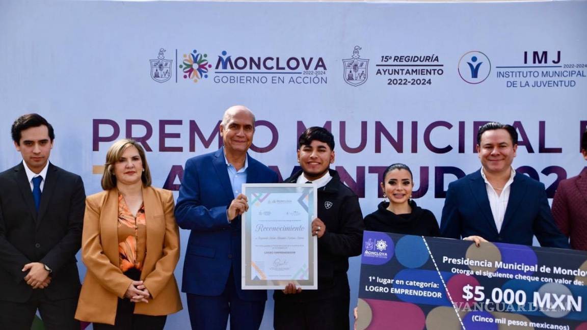 Monclova celebra el talento juvenil con el Premio Municipal de la Juventud