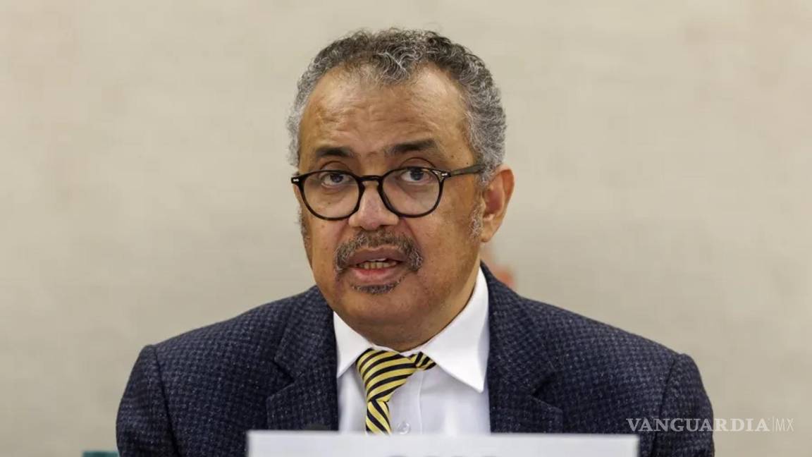 $!Tedros Adhanom Ghebreyesus, director general de la Organización Mundial de la Salud (OMS).
