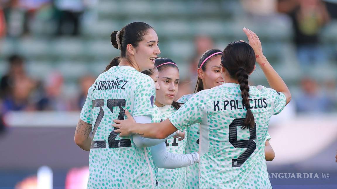 ¡Goleada sin precedentes! Vence el Tricolor Femenil 8-0 a República Dominicana en la W Copa Oro