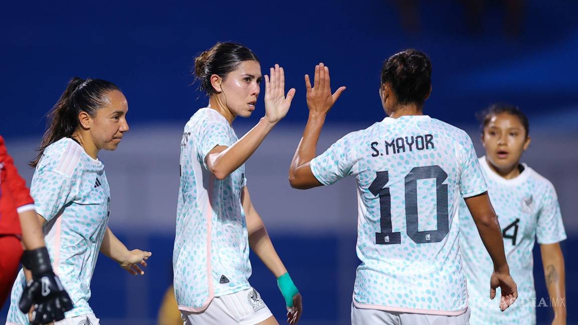 Ante todo el poder del Tri Femenil, cae Puerto Rico 4-0 en El Salvador