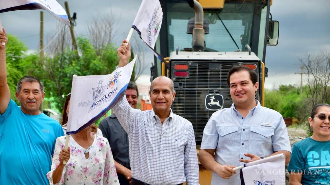 Anuncia Alcalde de Monclova cierre de administración inaugurando obras y arrancando otras
