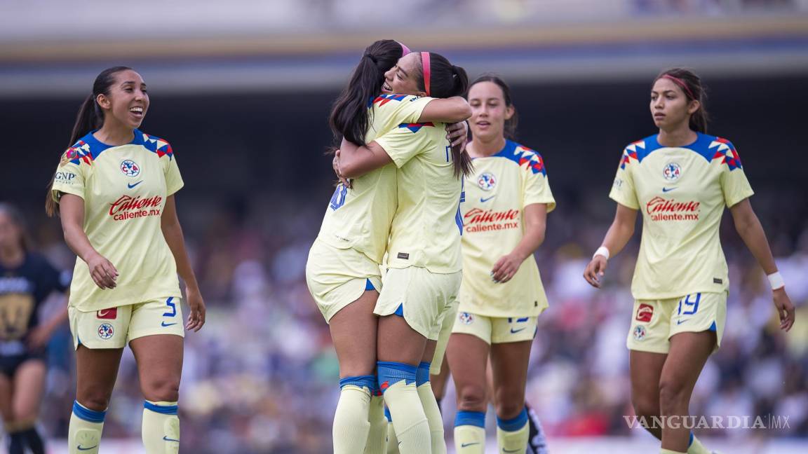 El campeón América abre el Apertura 2023 de la Liga MX Femenil con goleada ante Pumas