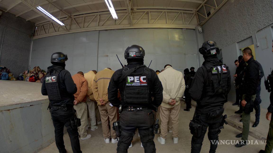 $!Fueron 84 internos de Monclova y 70 de Saltillo los que fueron trasladados.