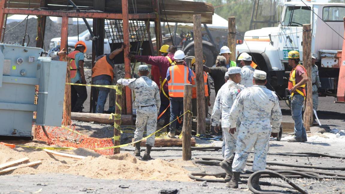 Accidente minero en Sabinas: trabajadores subieron por mangueras para salvarse