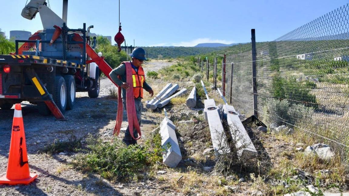 Inician electrificación en el Roble en Monclova, en cierre de administración municipal