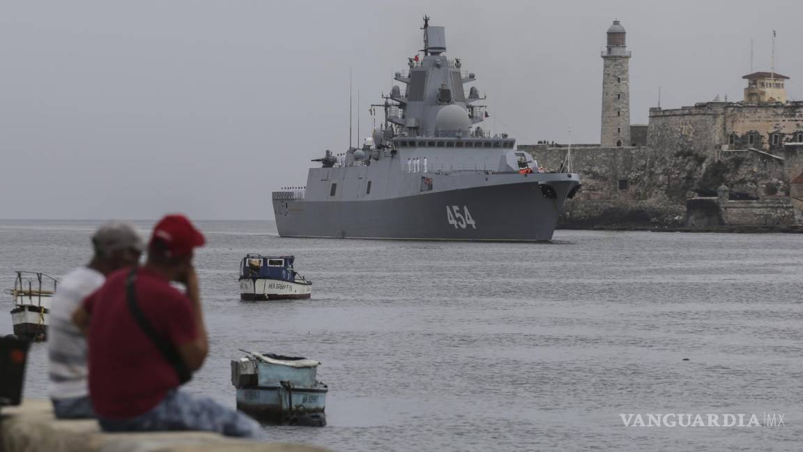 Submarino estadounidense arriba a la Bahía de Guantánamo ante presencia de buques de guerra rusos en Cuba