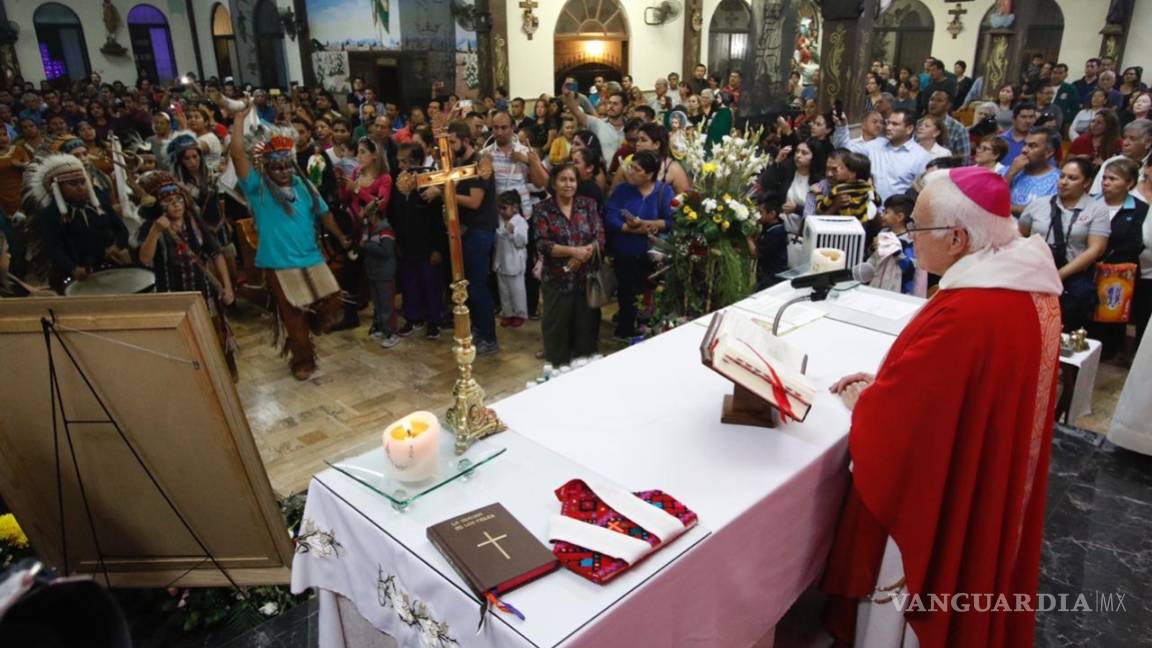 Abarrotan templo de San Judas Tadeo en Saltillo