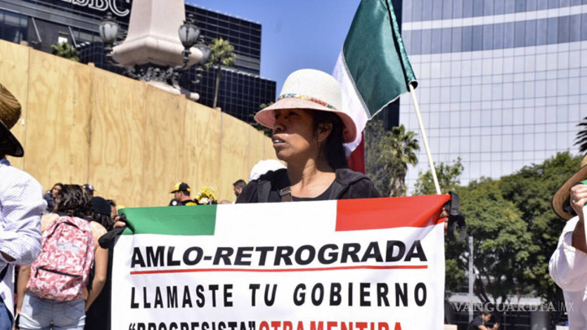 Protestas contra AMLO en varios puntos del país, en su Primer Informe