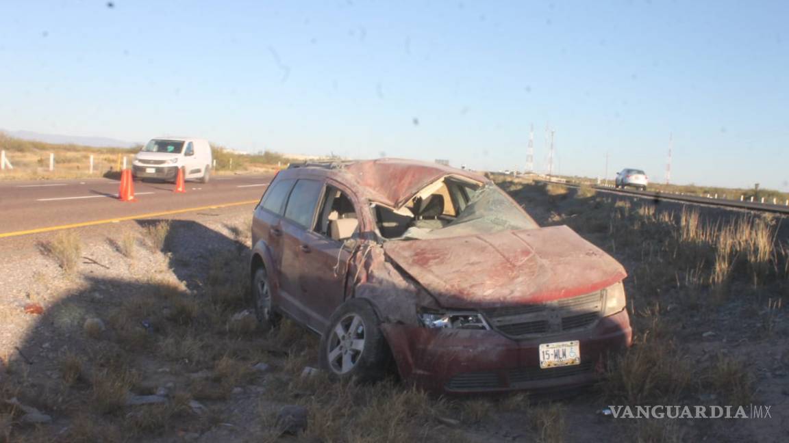 Dos muertos en accidentes carreteros en Parras