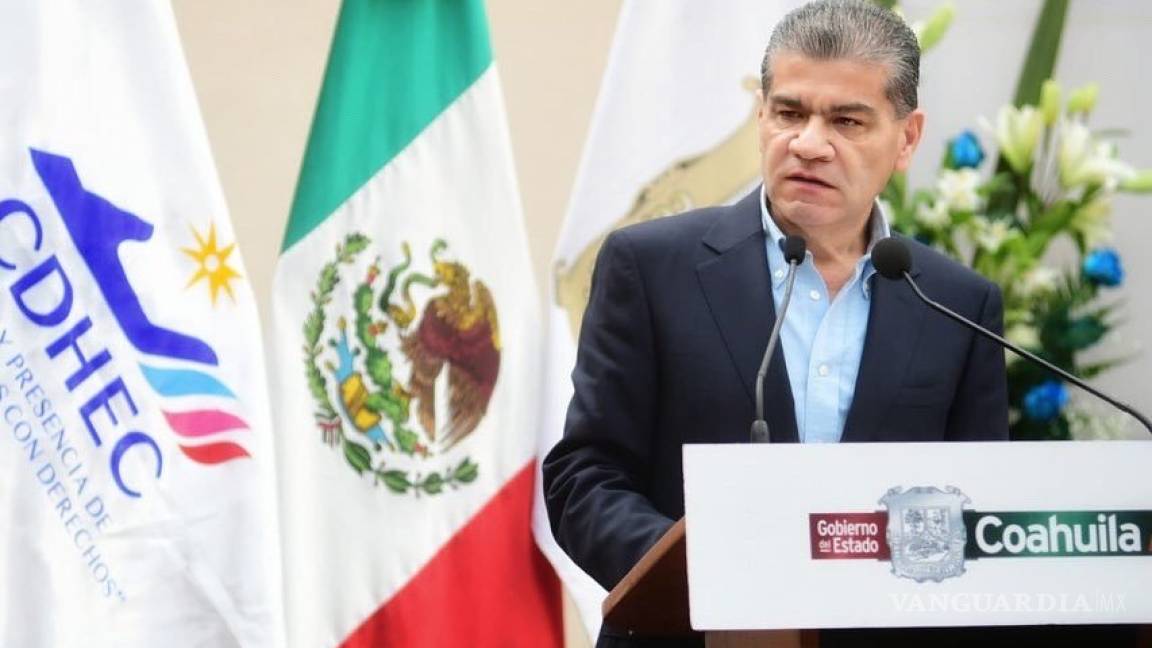 El crimen no volverá a apoderarse de Coahuila: Miguel Riquelme