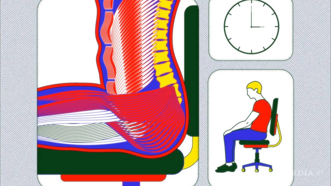 Estar sentado todo el día puede causar el síndrome del trasero muerto