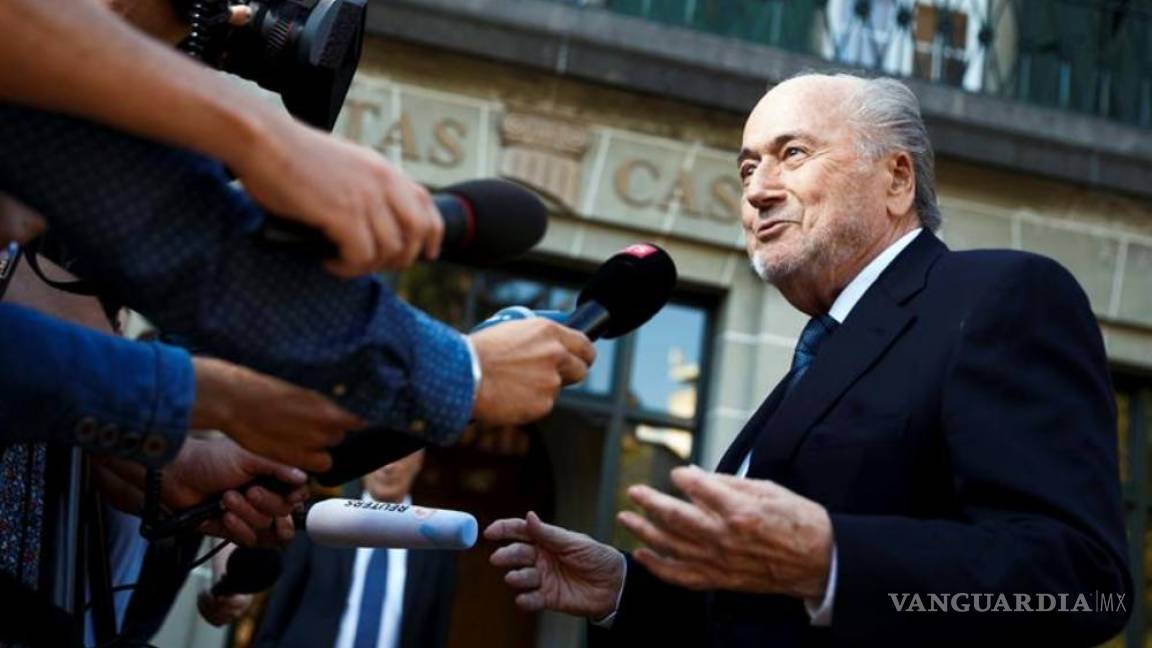 Aceptará la decisión de la CAS: Blatter