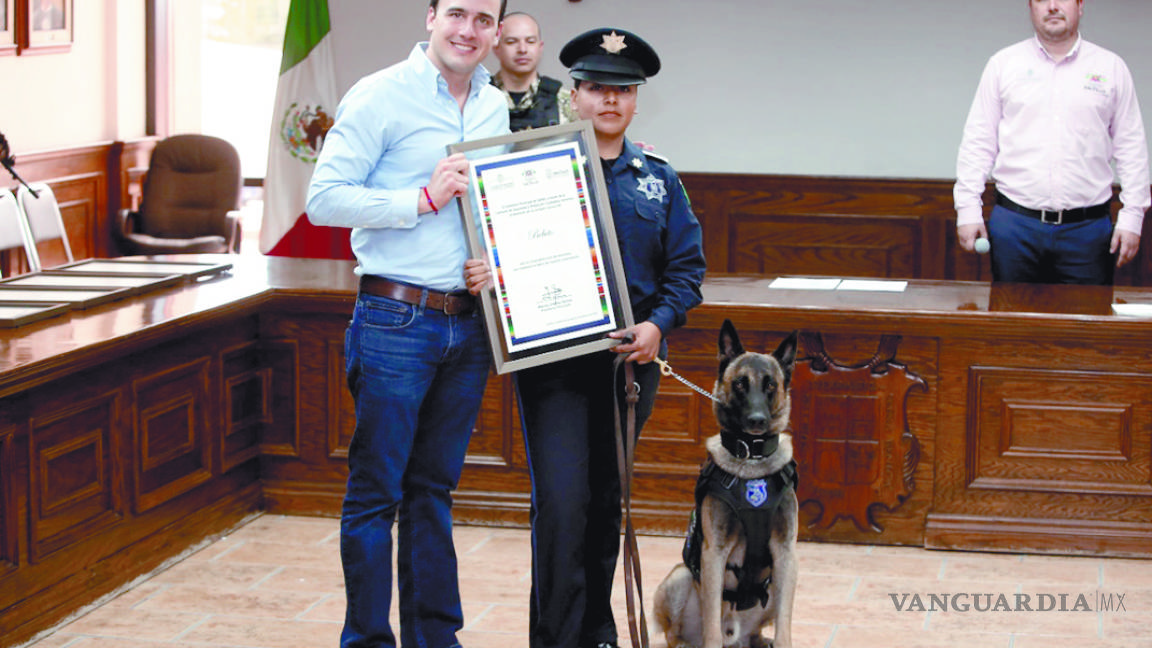 Reconoce Alcalde Manolo Jiménez labor de valientes policías en Saltillo