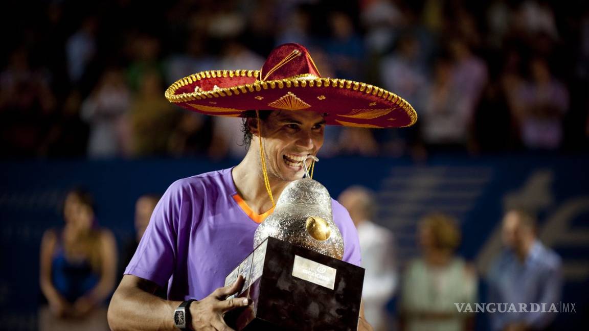 Rafael Nadal regresa para el Abierto Mexicano de Tenis