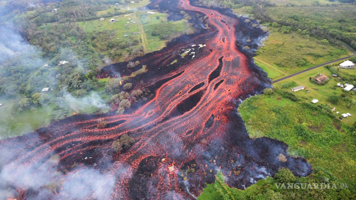 Impresionantes imágenes de la erupción del volcán Kilauea, en Hawái