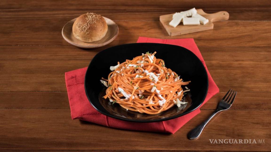 $!Receta de espagueti rojo al chipotle.