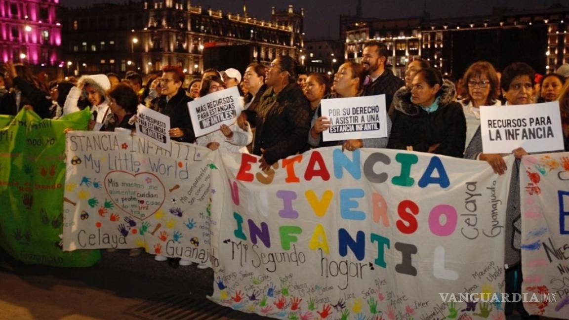 AMLO señala al PAN y a Josefina Vázquez Mota por protestas de estancias infantiles