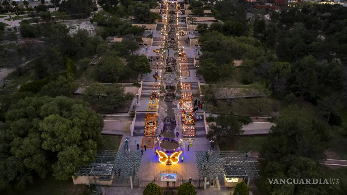 Mega Altar de Muertos de Saltillo, el más grande del mundo... aún sin Récord Guinness