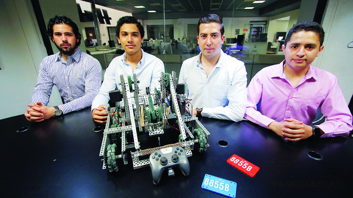 Ganan alumnos del Colegio Americano boleto para Mundial de Robótica; no hay dinero