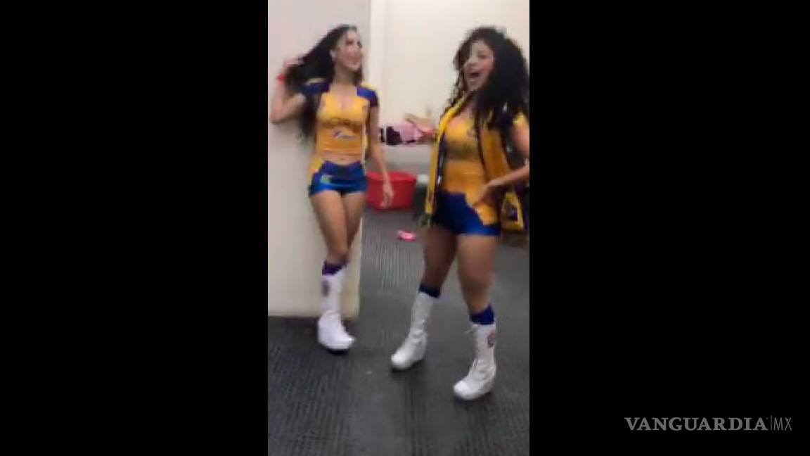 Porristas de Tigres comparten sexy video, hasta los Rayados quedaron encantados