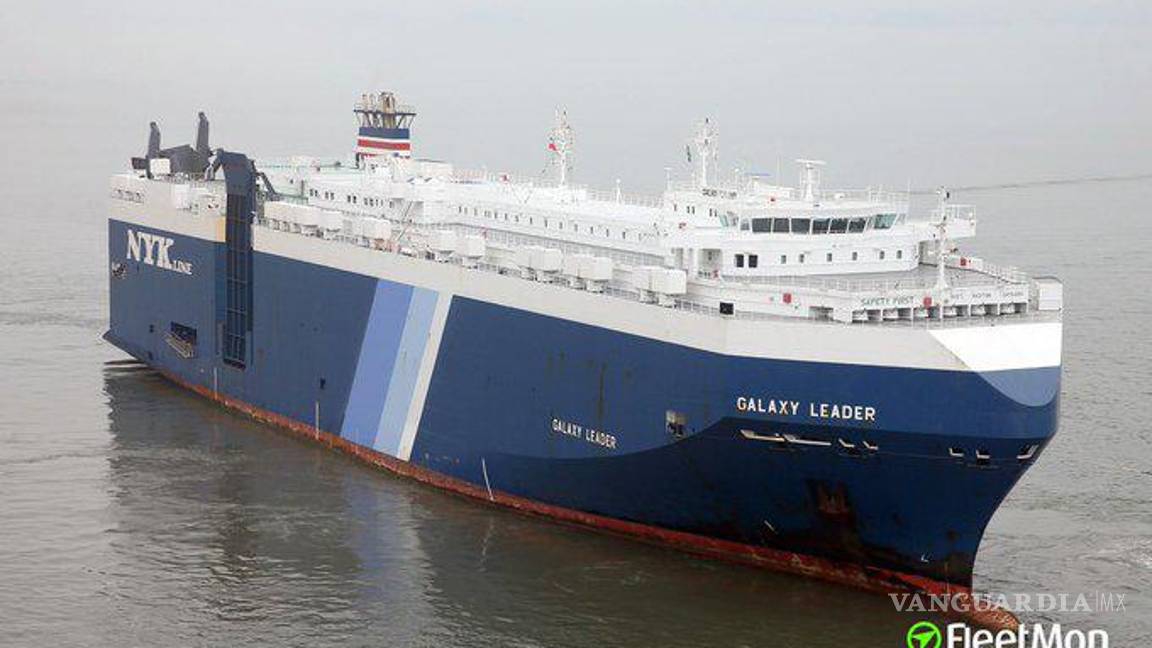 $!Las autoridades israelíes aseguraron que el barco es propiedad de una empresa británica y operado por una firma japonesa