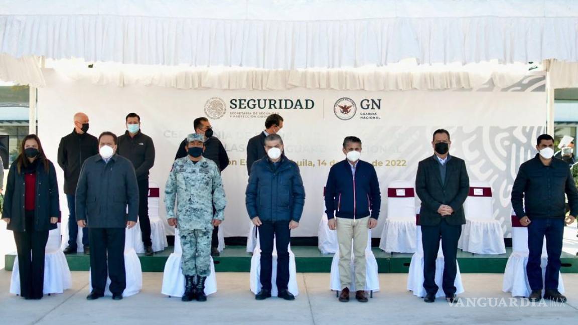 Incrementa Guardia Nacional su fuerza en Coahuila: Riquelme