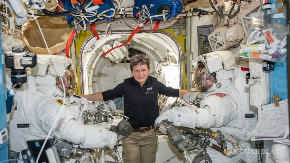 La astronauta Peggy Whitson bate récord de tiempo en el espacio