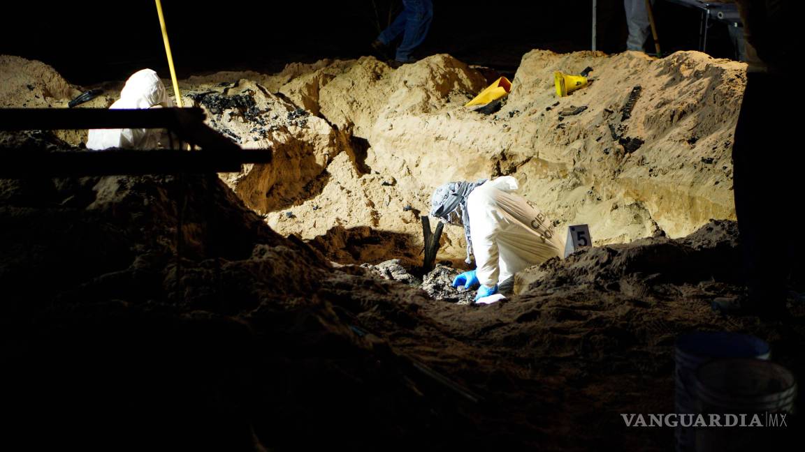 $!MEXICALI BAJA CALIFORNIA 15 ENERO 2026.-Una quinta fosa clandestina fue localizada en la colonia Miguel Alemán, en el Valle de Mexicali, durante los trabajos de búsqueda que realizan colectivos de familiares de personas desaparecidas en coordinación con autoridades.