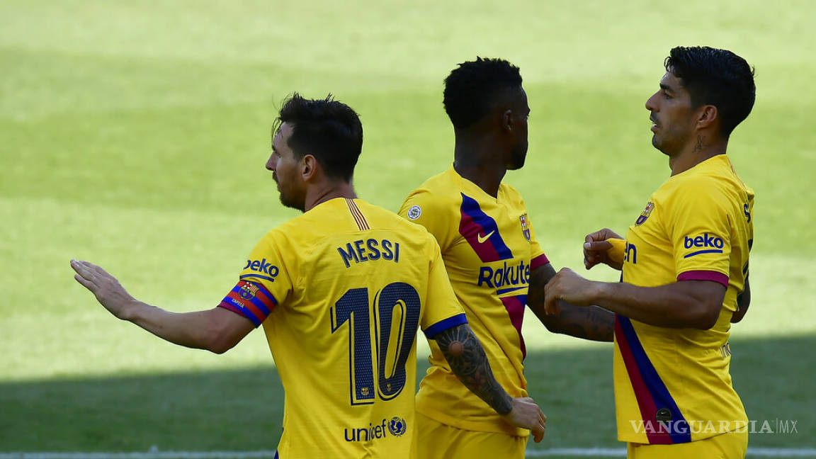 Messi se luce en goleada del Barcelona...que no le sirve de nada