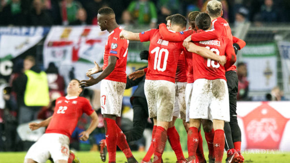 Suiza llega al Mundial de Rusia 2018