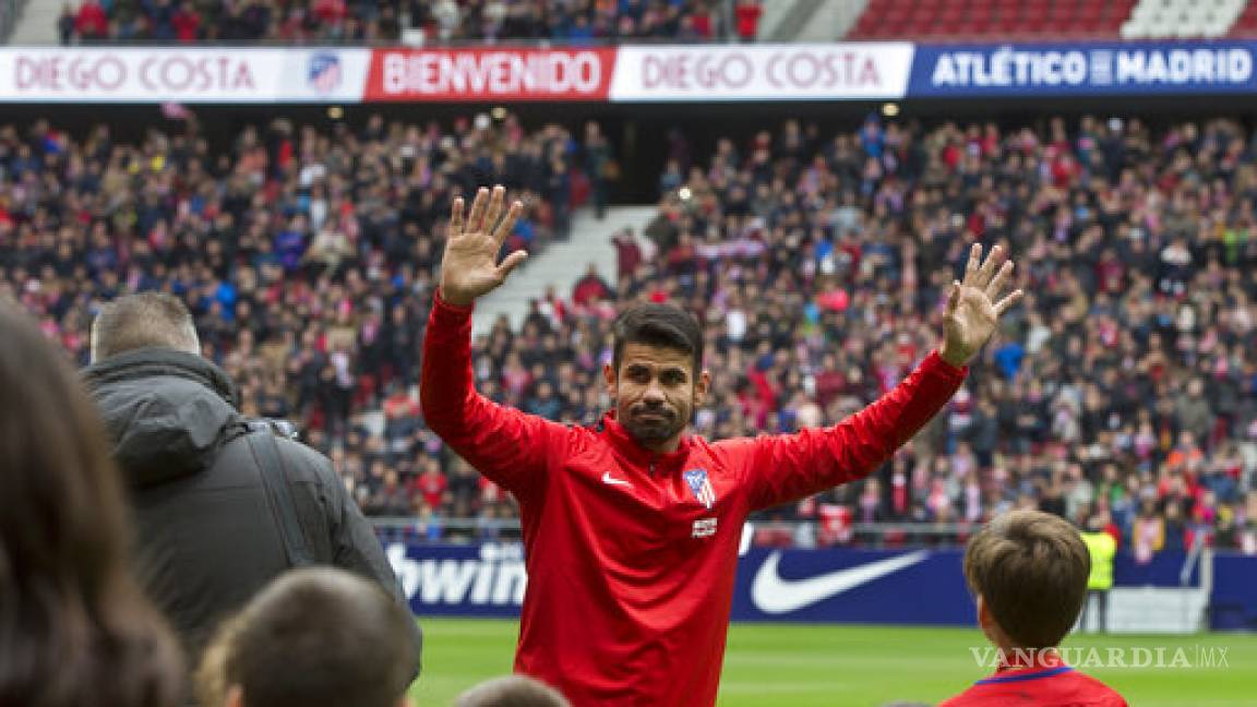 Diego Costa, ansioso por jugar de nuevo con Atlético