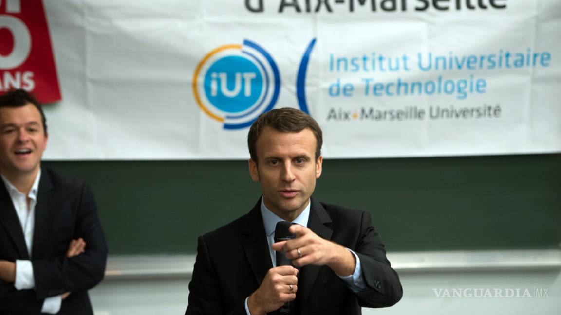 $!Macron anuncia su candidatura a la presidencia de Francia