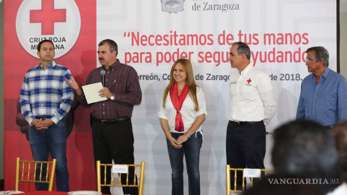 ‘Viva, latente y activa Cruz Roja en Coahuila’