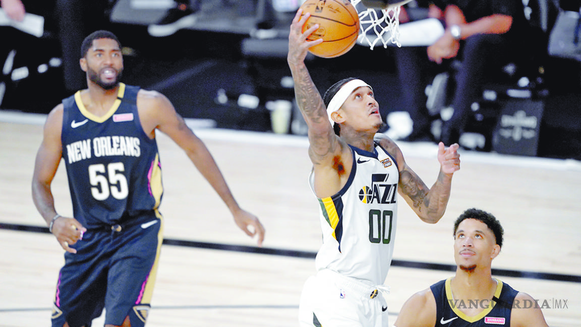En la ‘burbuja’ NBA el Jazz abre con una cerrada victoria