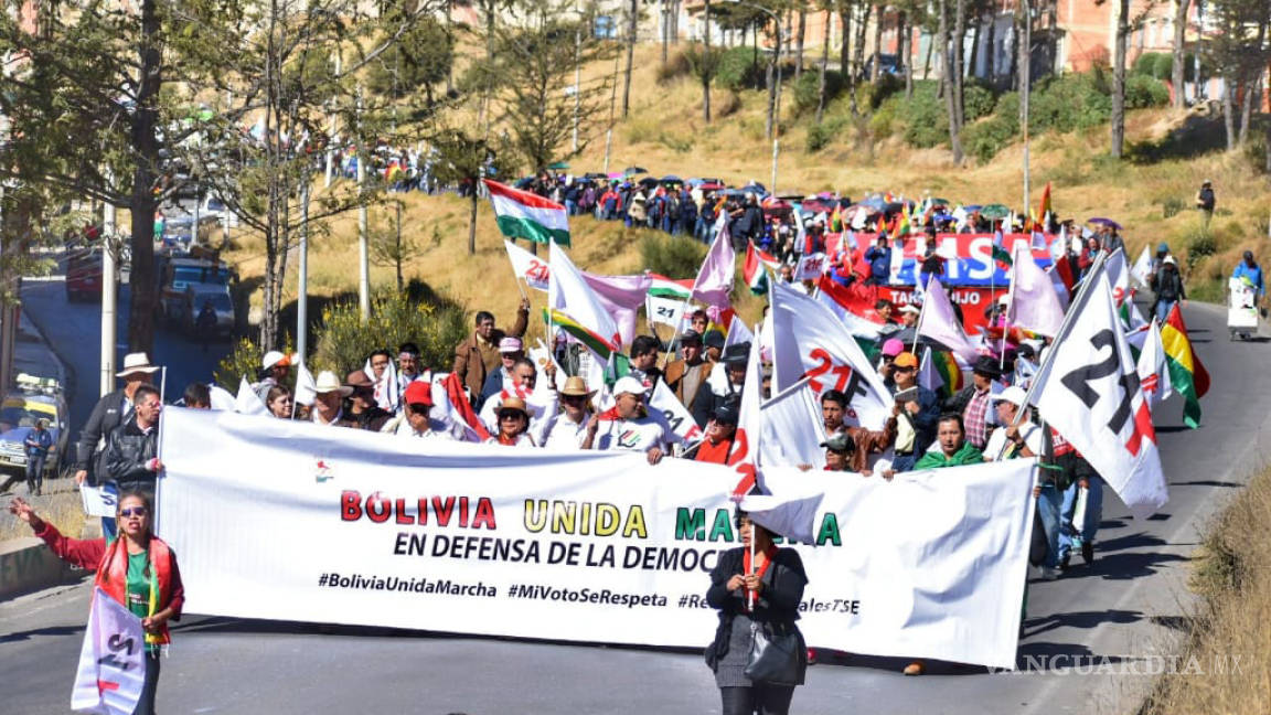 Exigen los bolivianos elecciones limpias