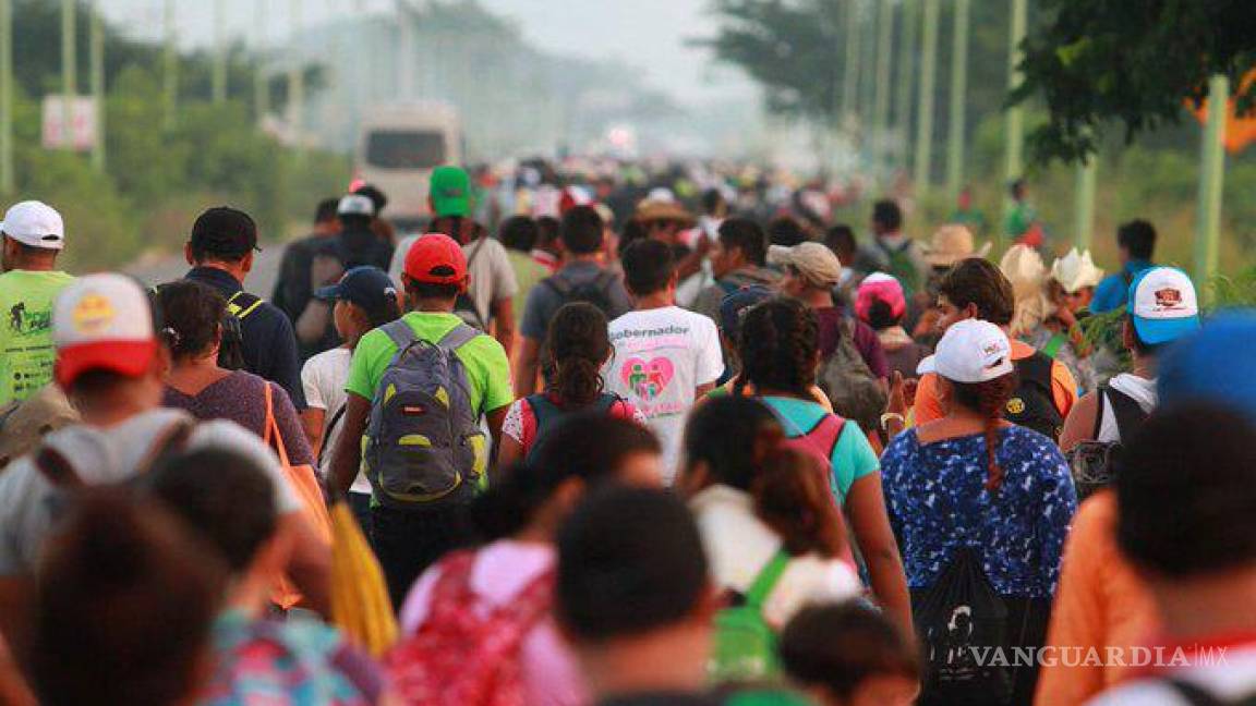 Sale otra caravana de migrantes desde Tapachula, Chiapas