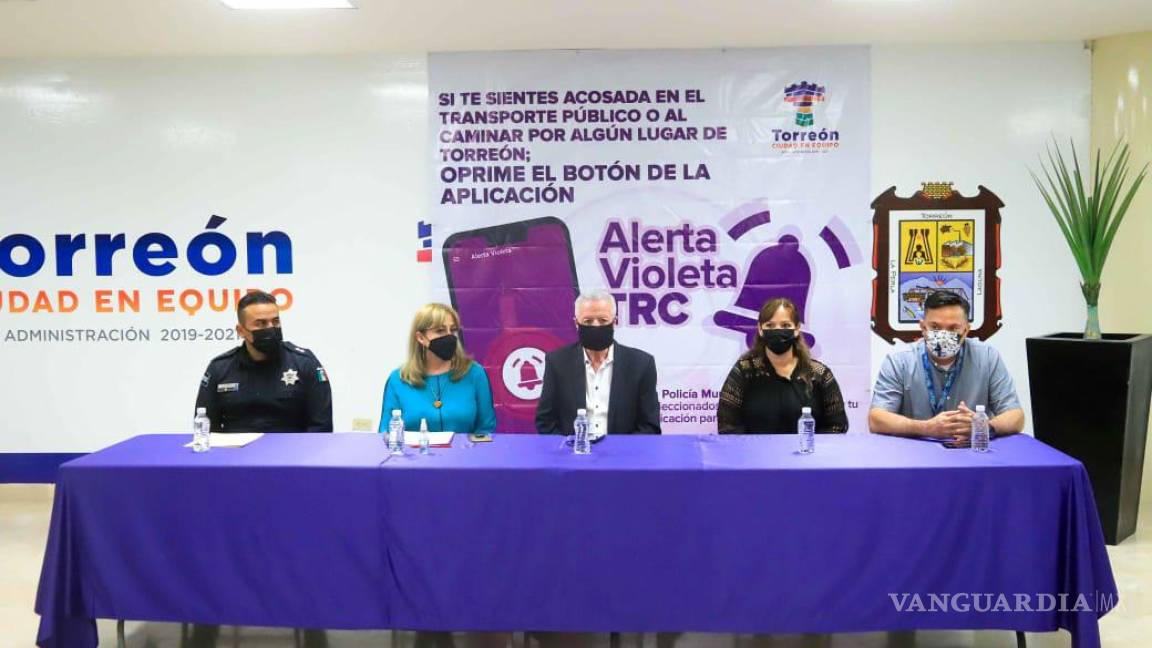 Lanzan aplicación ‘Alerta Violeta TRC’ en Torreón para prevenir violencia de género