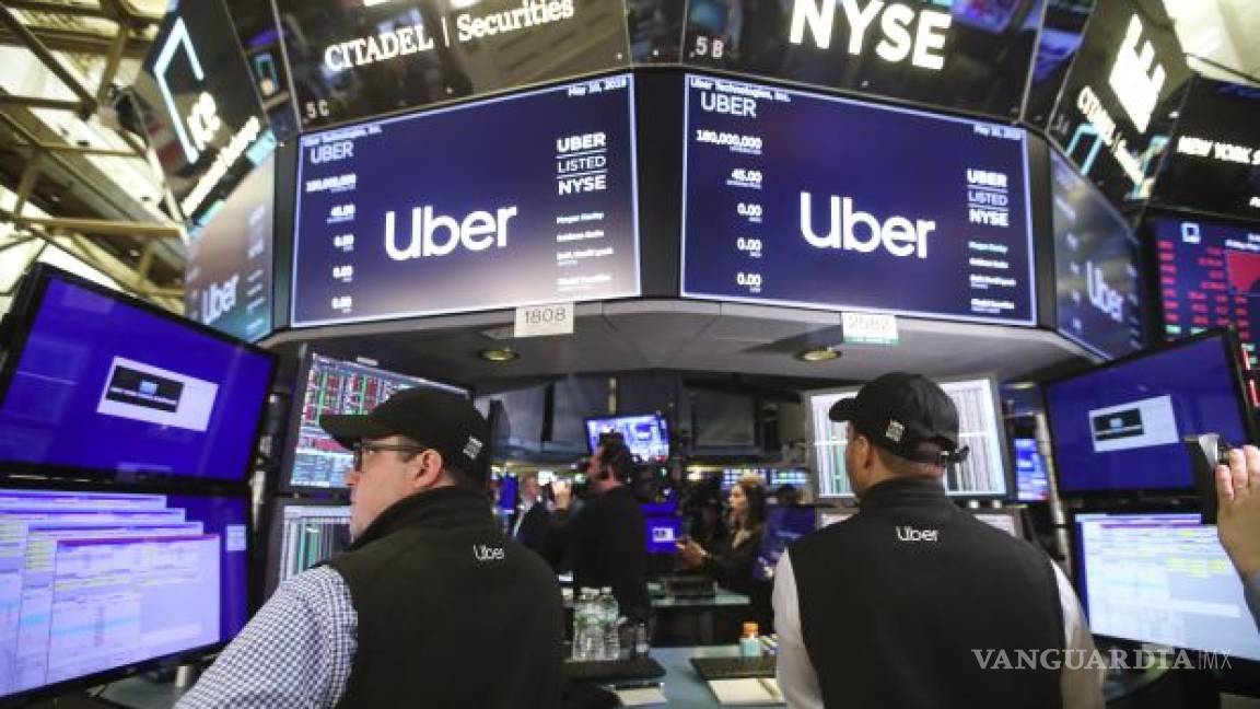 Uber no avanza en Wall Street, cae más de 10% en su segundo día