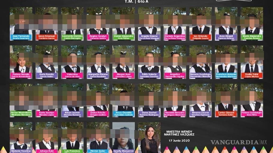 $!Celebra primaria Antonio Narro de Saltillo, graduación virtual