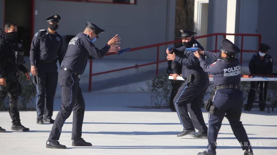 Recibe 117 cadetes Academia de Policía de Saltillo