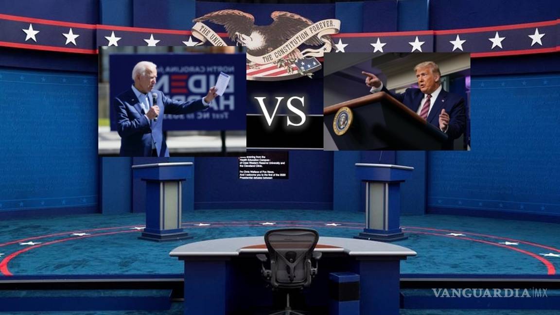 $!Donald Trump y Joe Biden preparan su primer debate presidencial, se esperan duros ataques