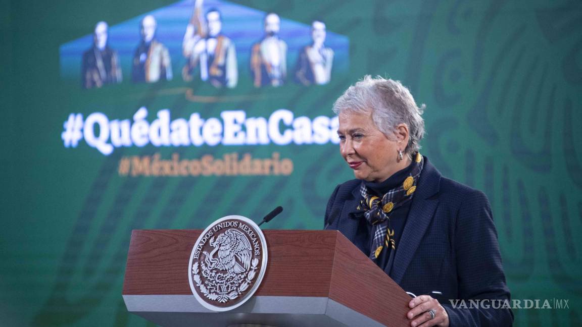 'AMLO se está recuperando, admiro su optimismo permanente': Olga Sánchez Cordero