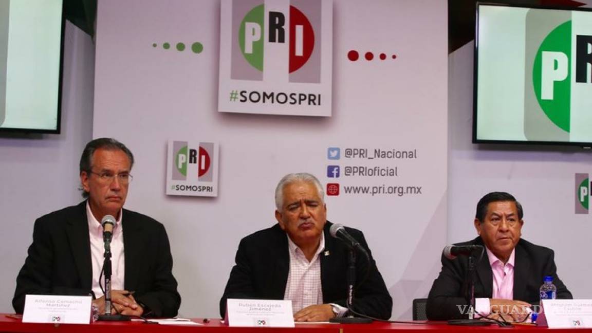 PRI pide a candidatos a evitar proclamación prematura